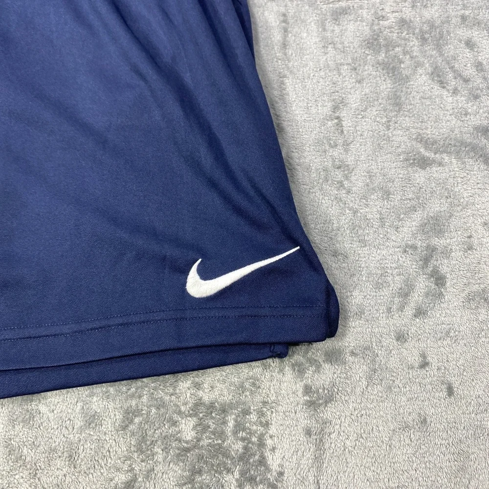 Nike Dri Fit Active Wear Shorts Mens Size XL Blue Drawstring Gym Workout NEW
